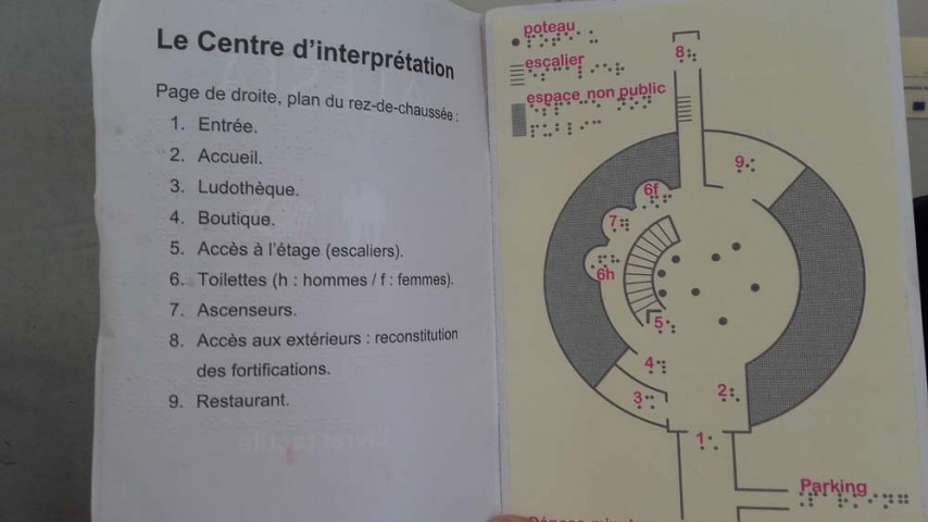 Image de présentation de l'établissement MuséoParc Alésia — Plan tactile 1