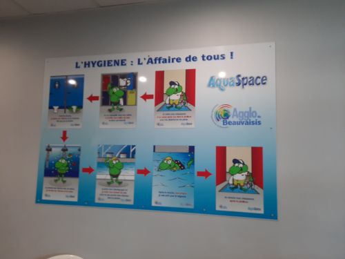 Image de présentation de l'établissement Centre aquatique AQUASPACE — Consignes hygiène