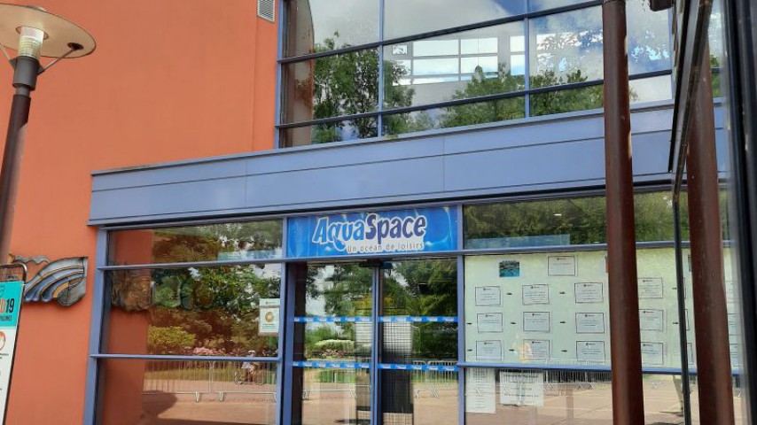 Image de présentation de l'établissement Centre aquatique AQUASPACE — Aquaspace - entrée