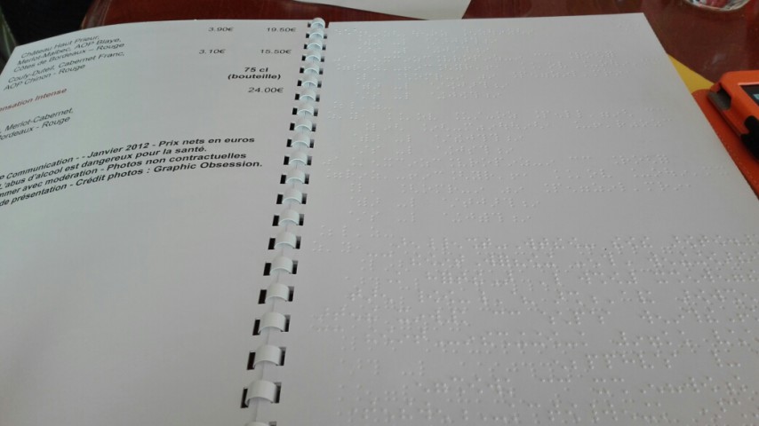 Image de présentation de l'établissement Hôtel - Restaurant  Ibis Albert — serrure braille