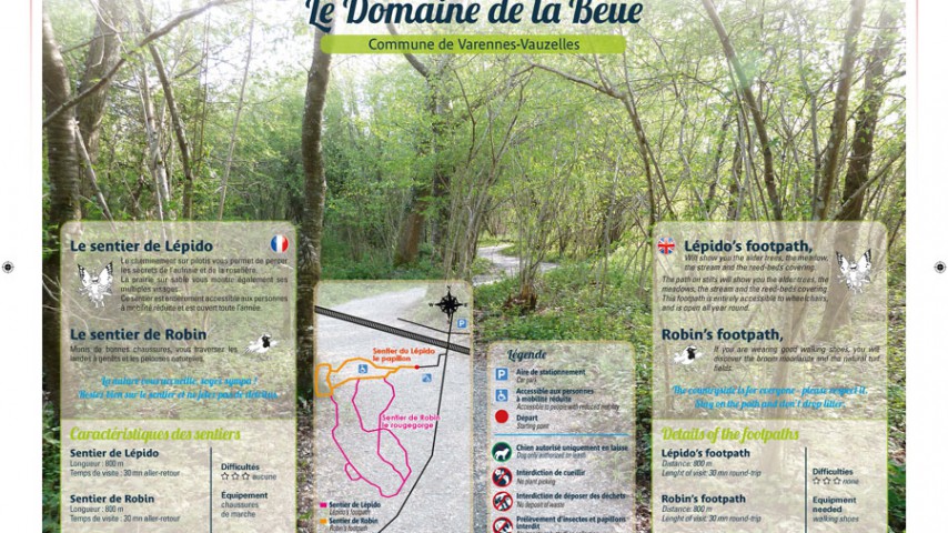 Image de présentation de l'établissement Domaine de la Beue - Conseil départemental de la Nièvre — Plaquette Domaine de la Beue P2